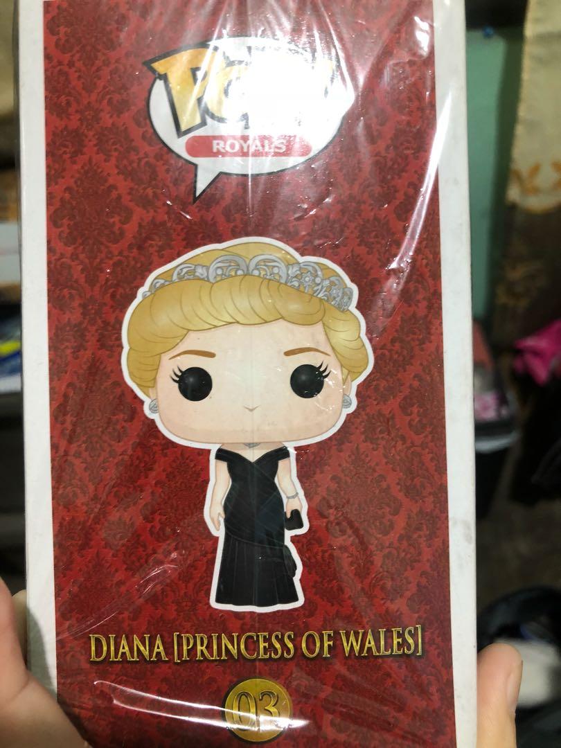 Funko Pop Royal Family Princess Diana 03 Toys Games Toys On Carousell