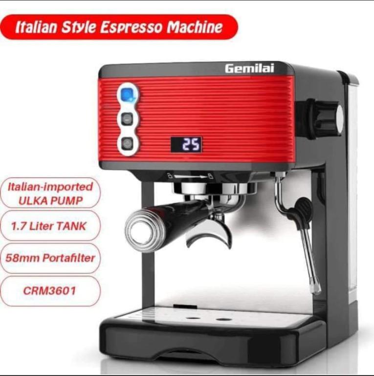 Gemilai Crm3601 Coffee Espresso Machine For Home Use Kitchen Appliances On Carousell
