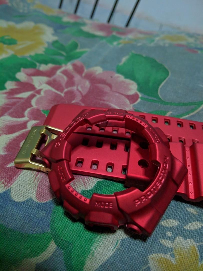 Gshock Custom bnb Red Velvet for GA GD 100 110 120 GLS 100 GAX 100