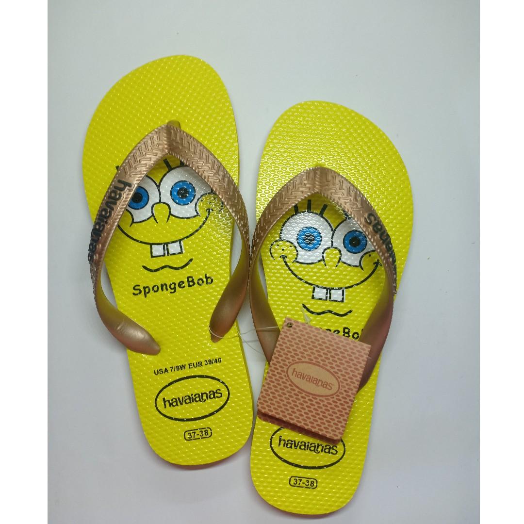 havaianas spongebob