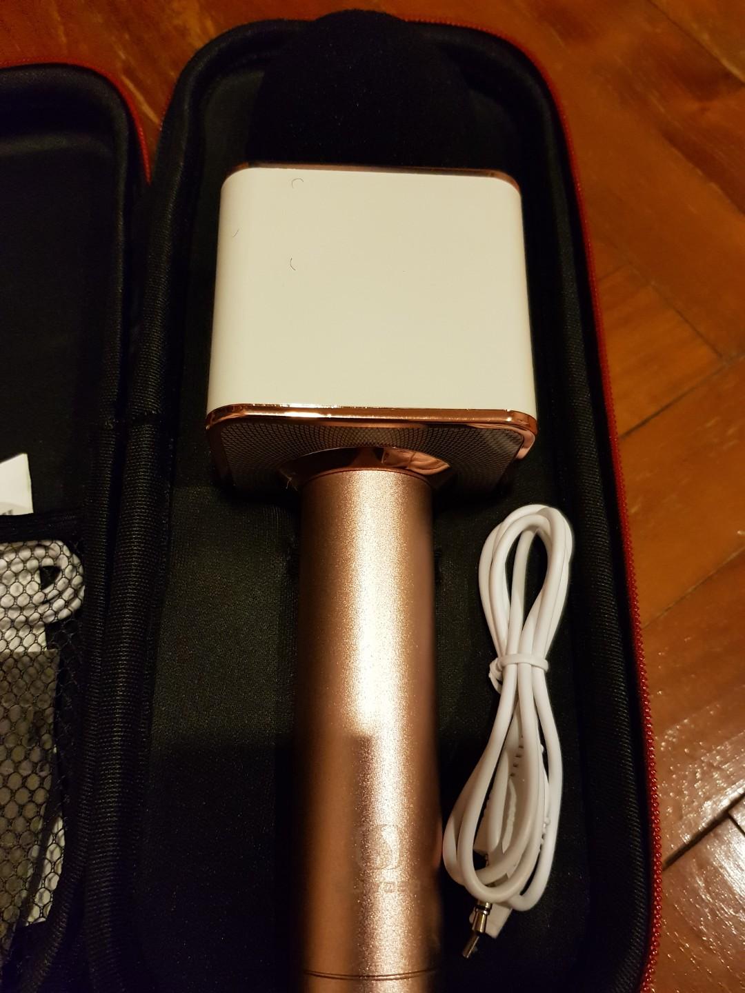 Karaoke Mic Speaker w bluetooth480325978104145922