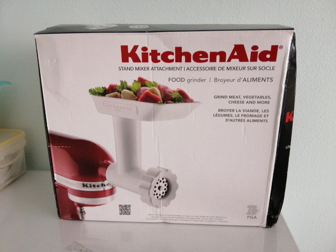 KitchenAid Stand Mixer Attachment Food Grinder, TV & Home Appliances