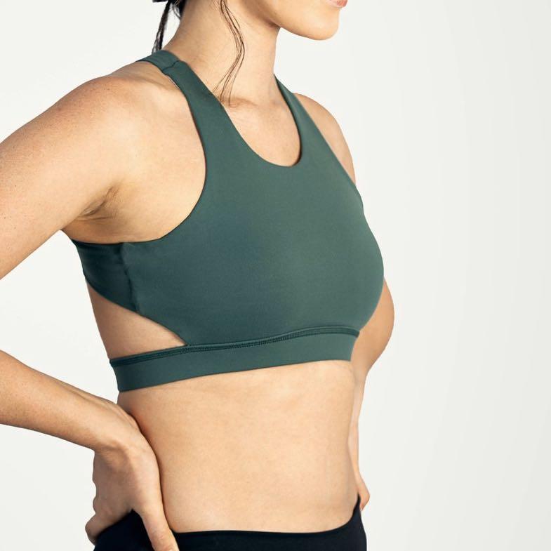 Forest green bra Clearance