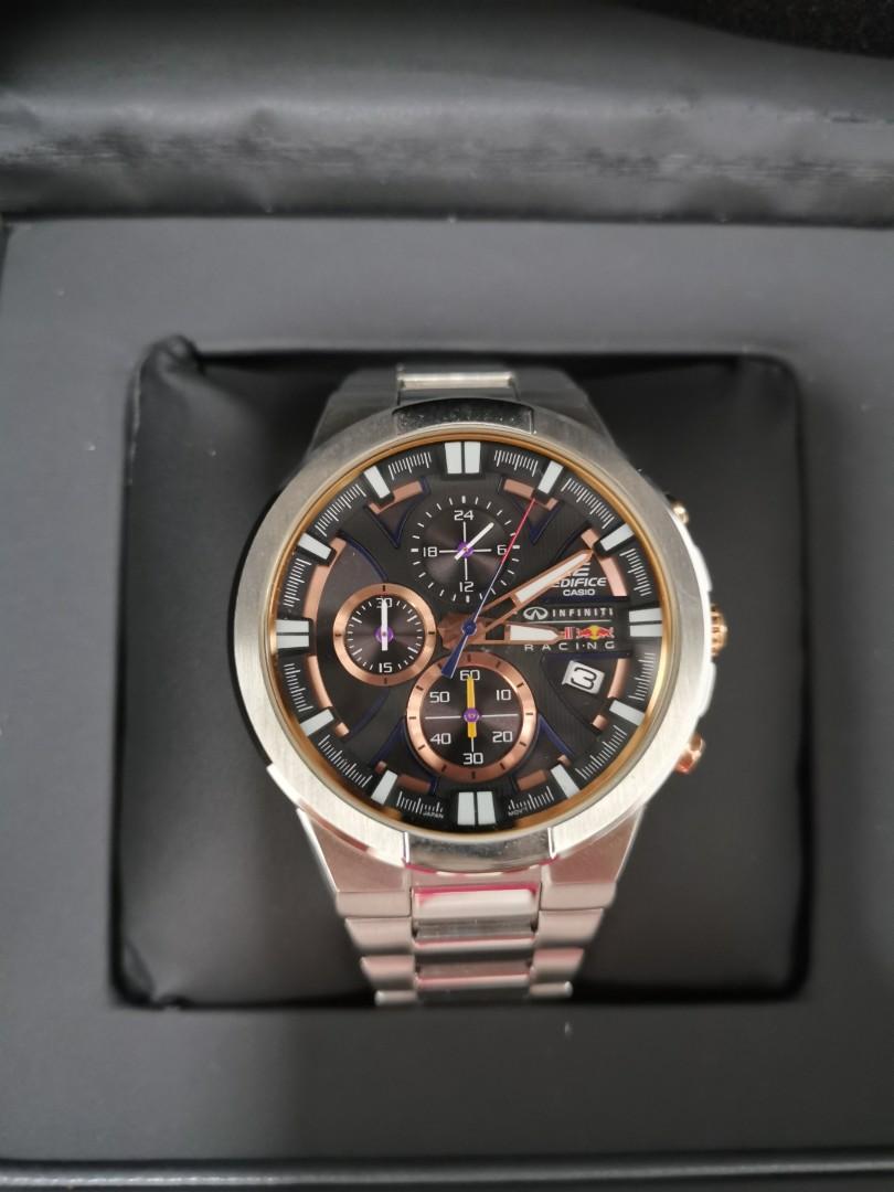 Casio edifice infiniti red bull discount racing limited edition