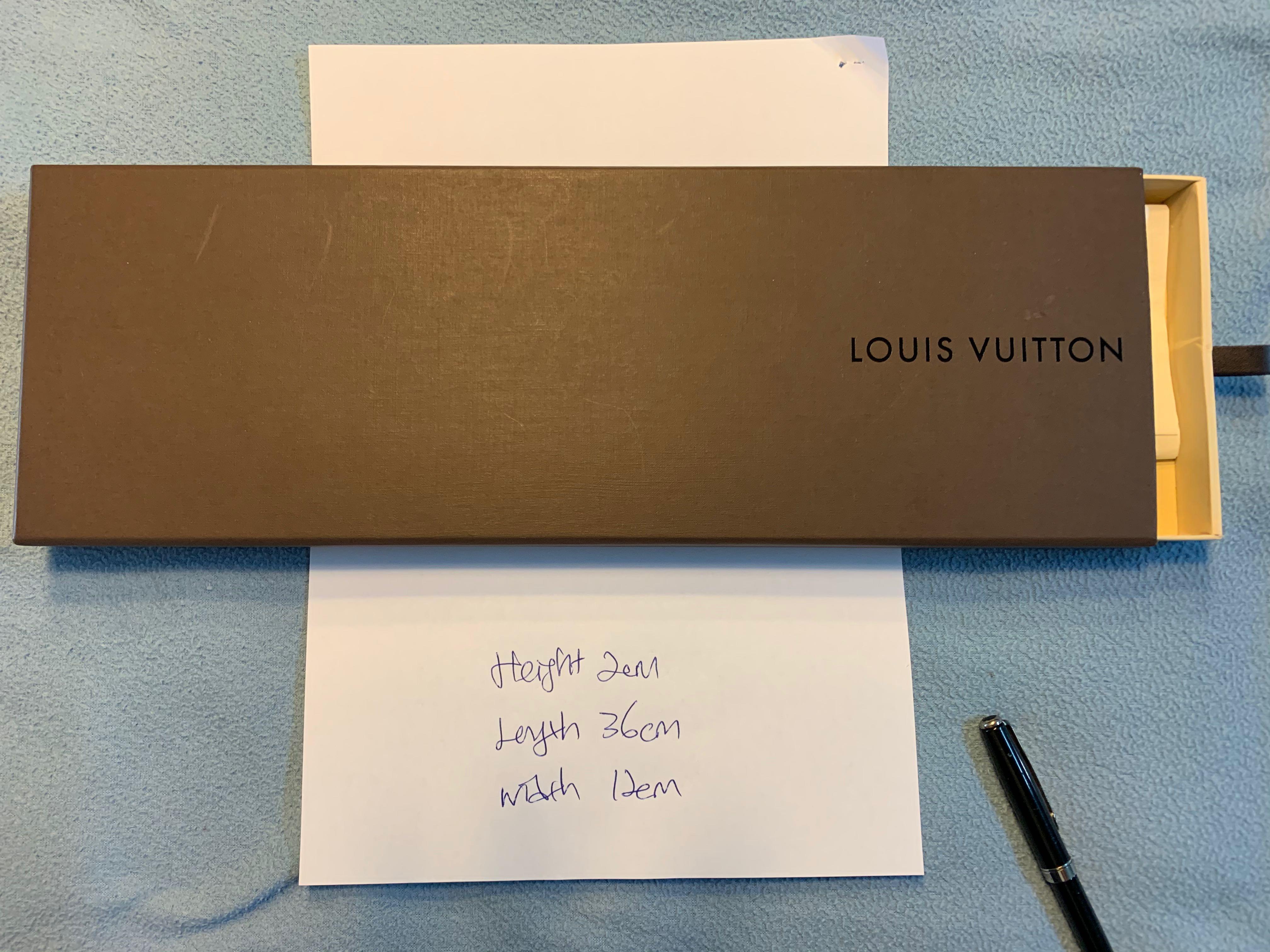 LV box for Tie, Luxury, Accessories on Carousell
