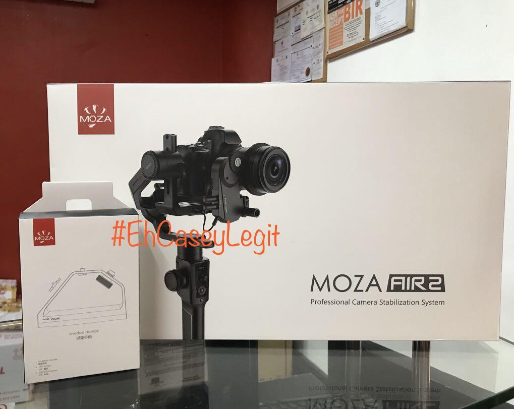 Moza Air 2 (Category: Gimbals & Stabilizers ) located in Pasay City. Submitted by shansey21 (Listing ID 262133516, Image 1). Description: Bnew Sealed Moza Air 2 4.2 kg max payload Php 32,495 1 year warranty / 7 days replacement Moza Ph warranty Free underslung Vitocruz Taft meet up near la salle COD will do via lbc + sf Check my fb page Casey Gadgets Ph Pm me 😄.