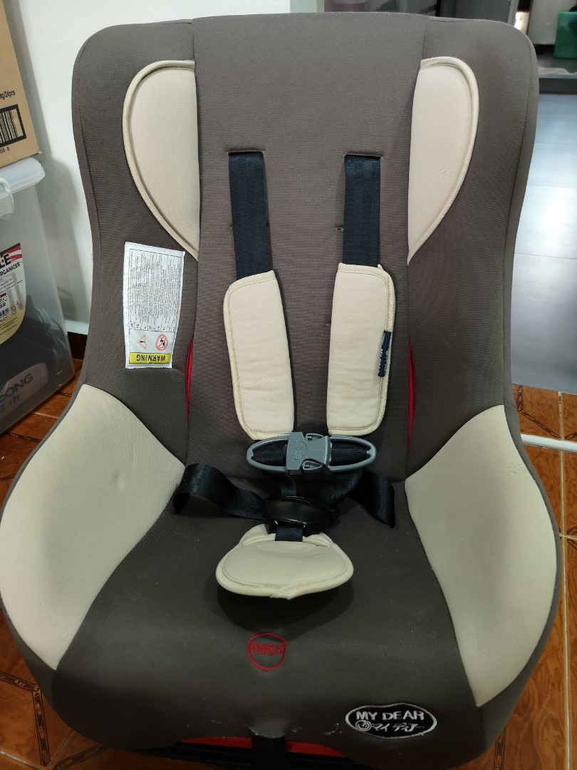 My Dear Convertible Baby Car Seat With Isofix Newborn Till 25kg 30018 Blue Red Free Brica Snack Pod