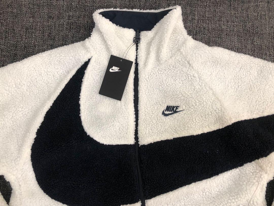 Nike Atmos Exclusive Reversible Big Swoosh Fleece Jacket, 男裝