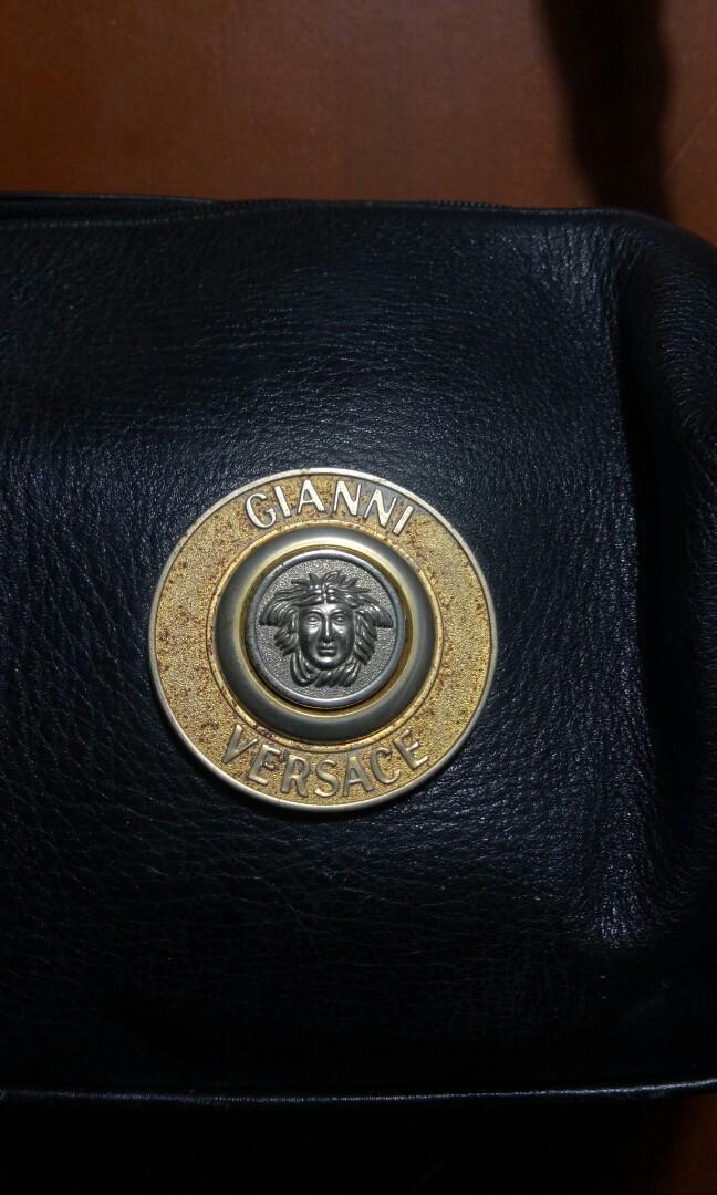 Gianni Versace Small Cream Vintage Bag - Shop Prestige