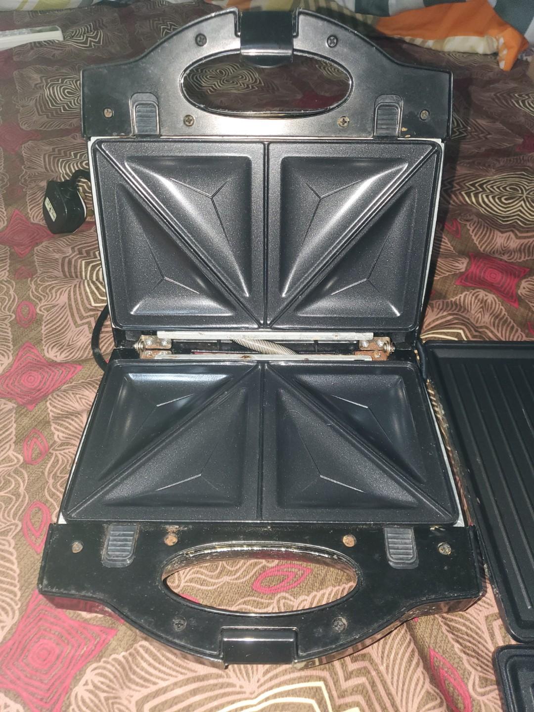 russell taylor 3 in 1 waffle maker