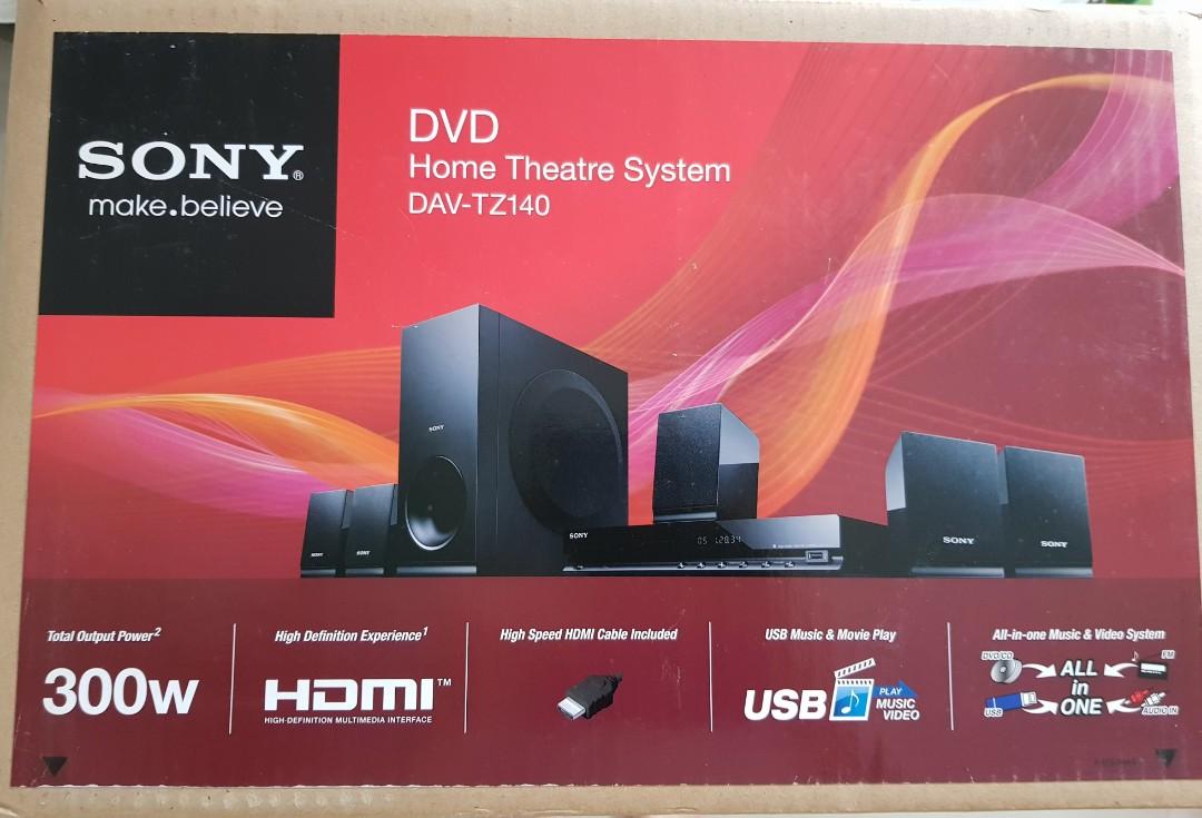Sony Home Theatre System DAVTZ140, TV & Home Appliances, TV