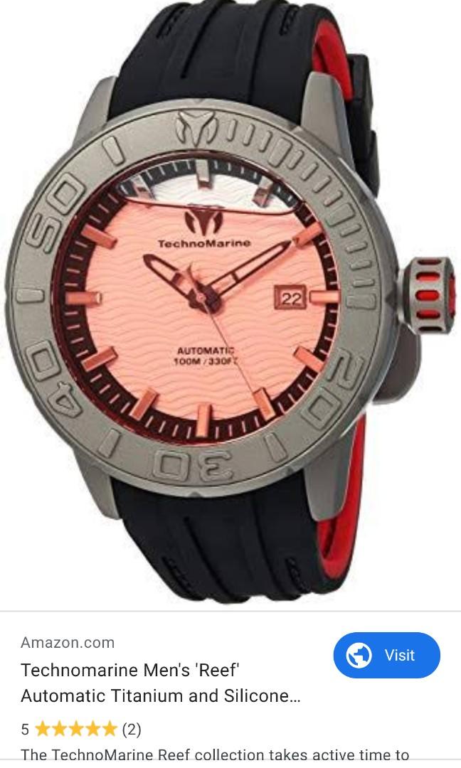 Technomarine reef titanium sale