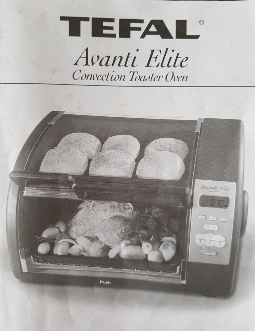 Avanti hotsell toaster oven