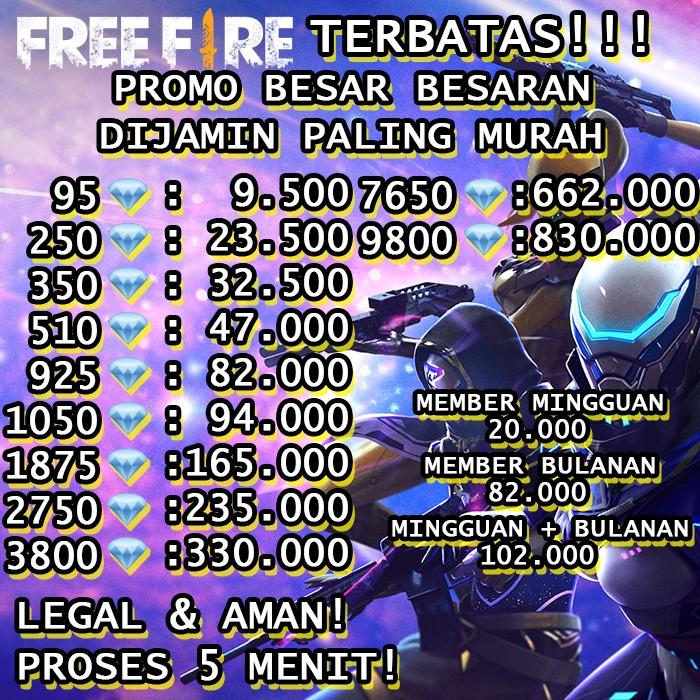 Top Up Free Fire Murah Ekspres Tiket Amp Voucher Kartu