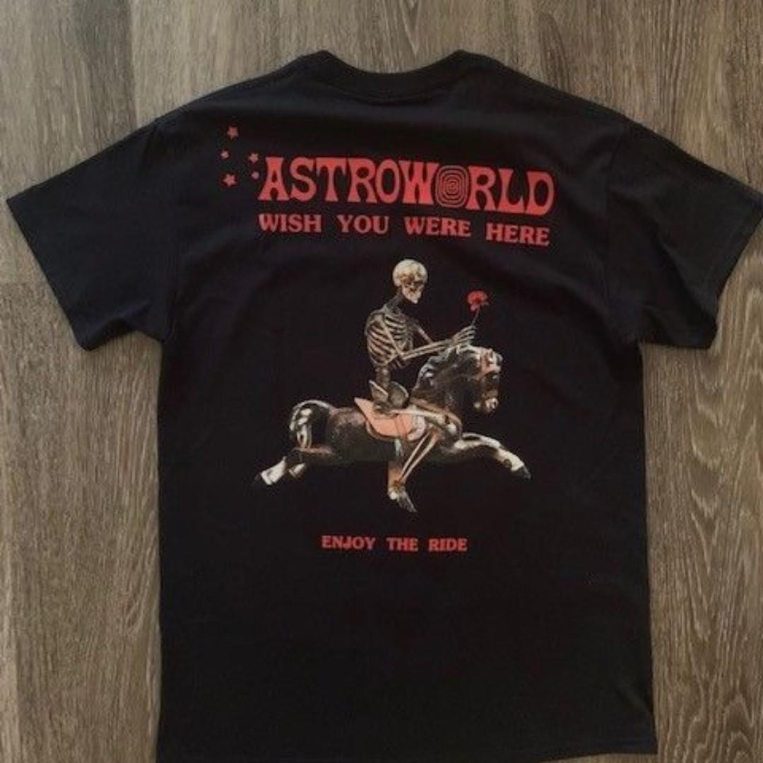 travis scott astroworld t enjoy the ride Men s Fashion Tops
