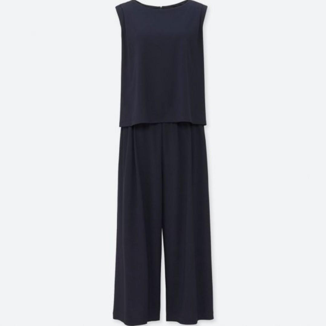 Uniqlo jersey jumpsuit clearance