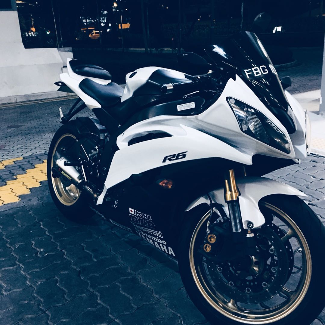 YAMAHA R6 2012, Motorcycles, Motorcycles for Sale, Class 2 on Carousell