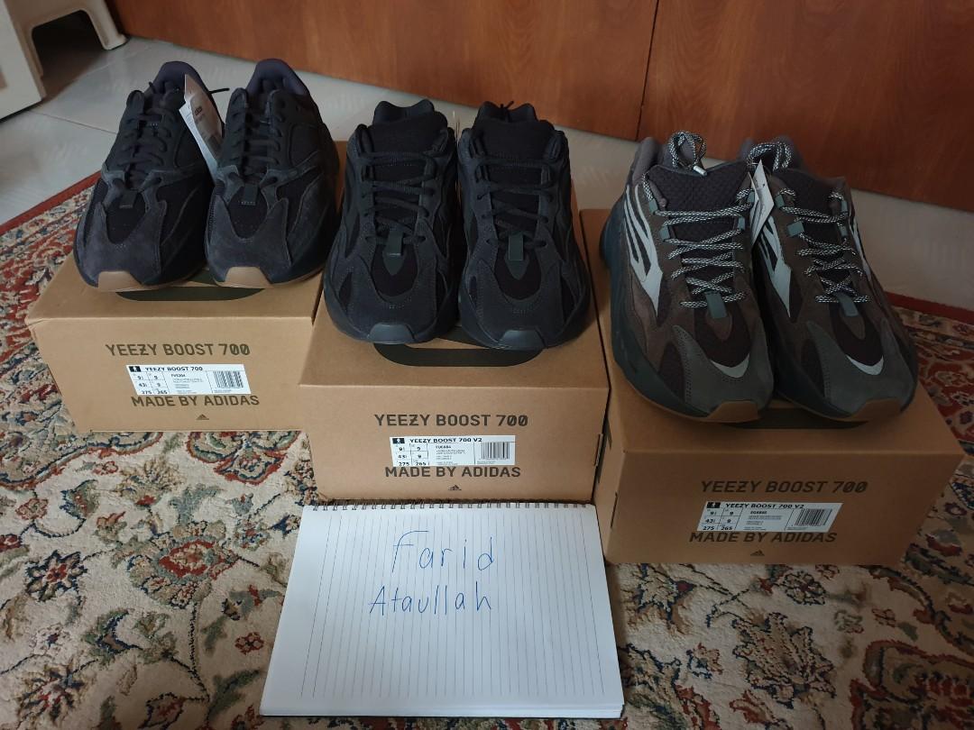 retail on yeezy 700