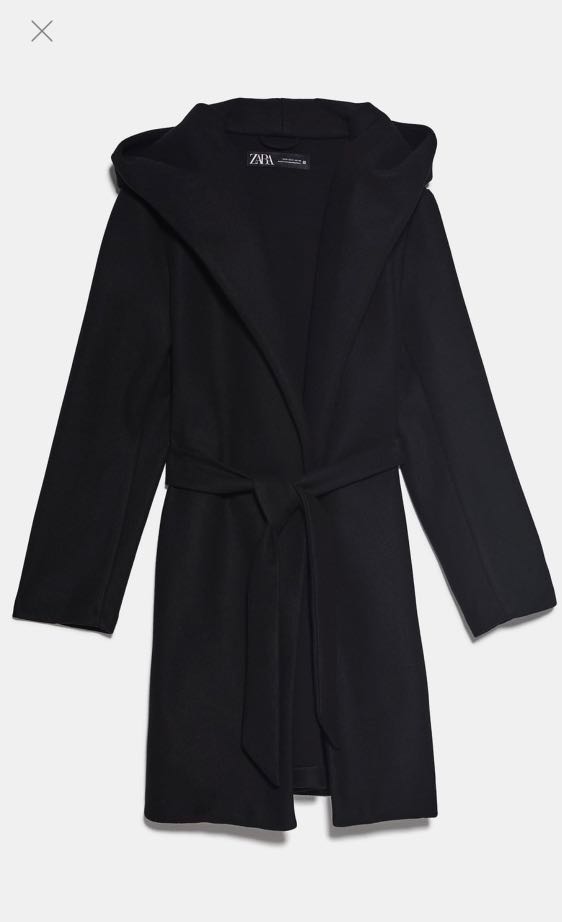 zara relaxed belted trench coat