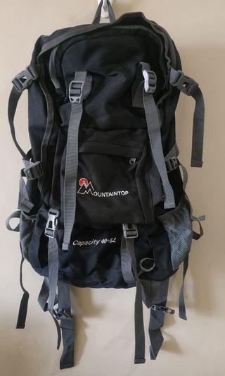 Hiking Backpack Black 40L