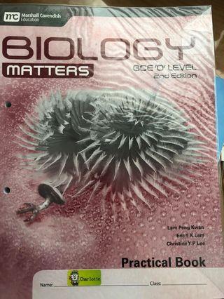 Biology practical book