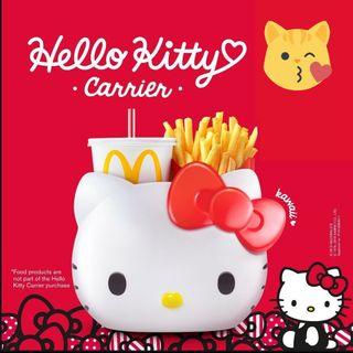 Limited Edition McDonalds Hello Kitty Holder / Hello Kitty Carrier