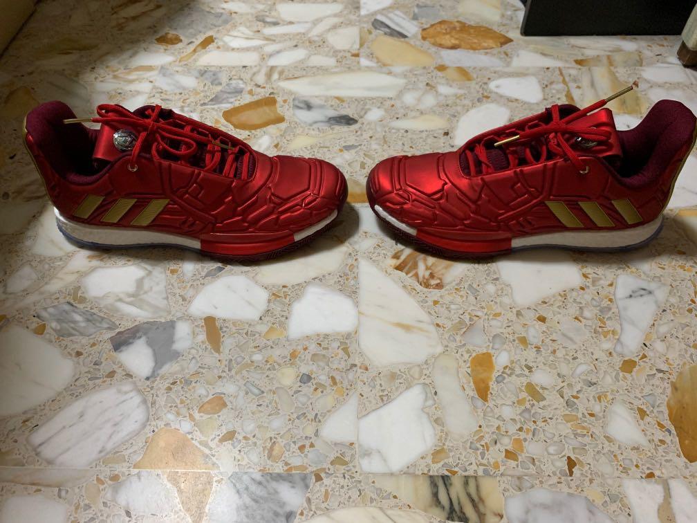 Adidas Marvel s Iron Man Harden Volume 3 Shoes Men s Fashion
