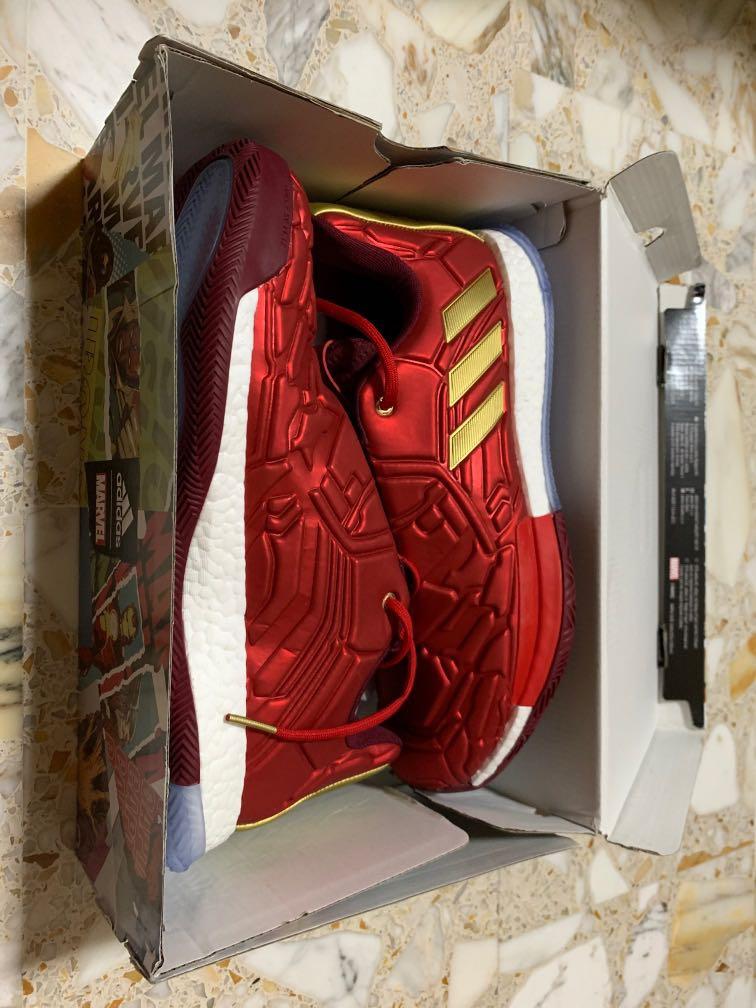 Adidas Marvel s Iron Man Harden Volume 3 Shoes Men s Fashion