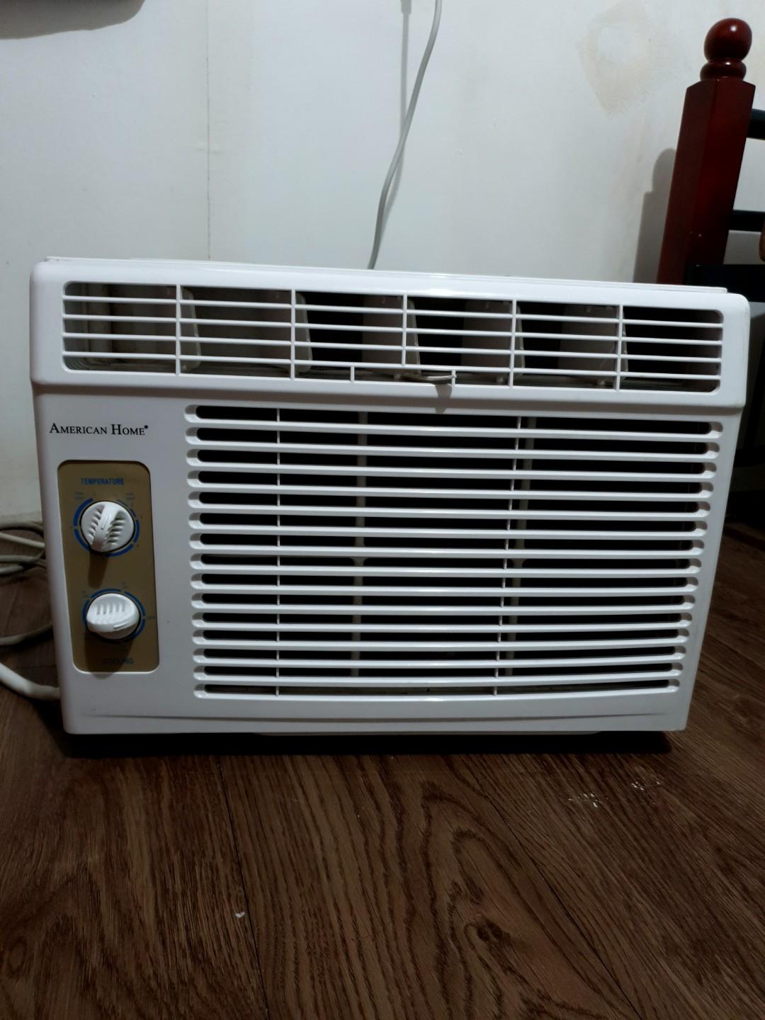 American Home Aircon Ahac 55mnt 0 5 Hp Tv Home Appliances Air Conditioning And Heating On Carousell