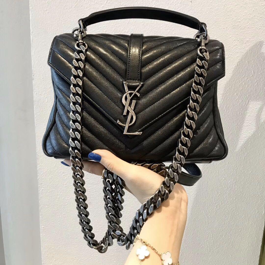 ysl college bag preloved