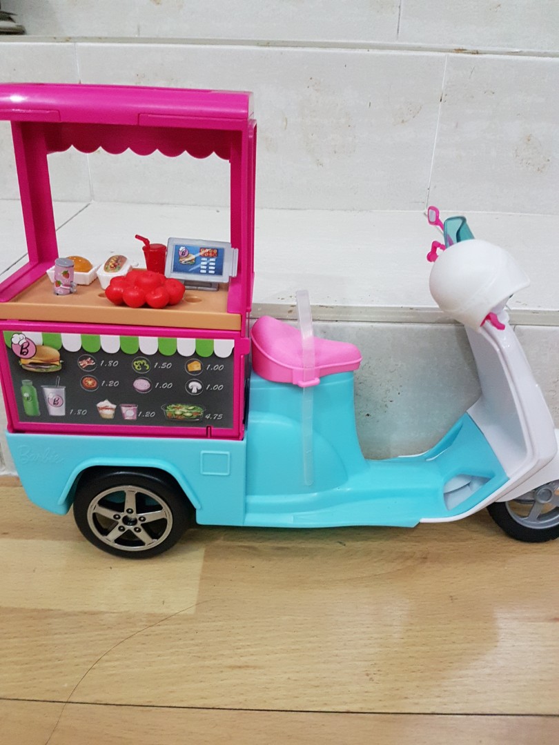 barbie food scooter