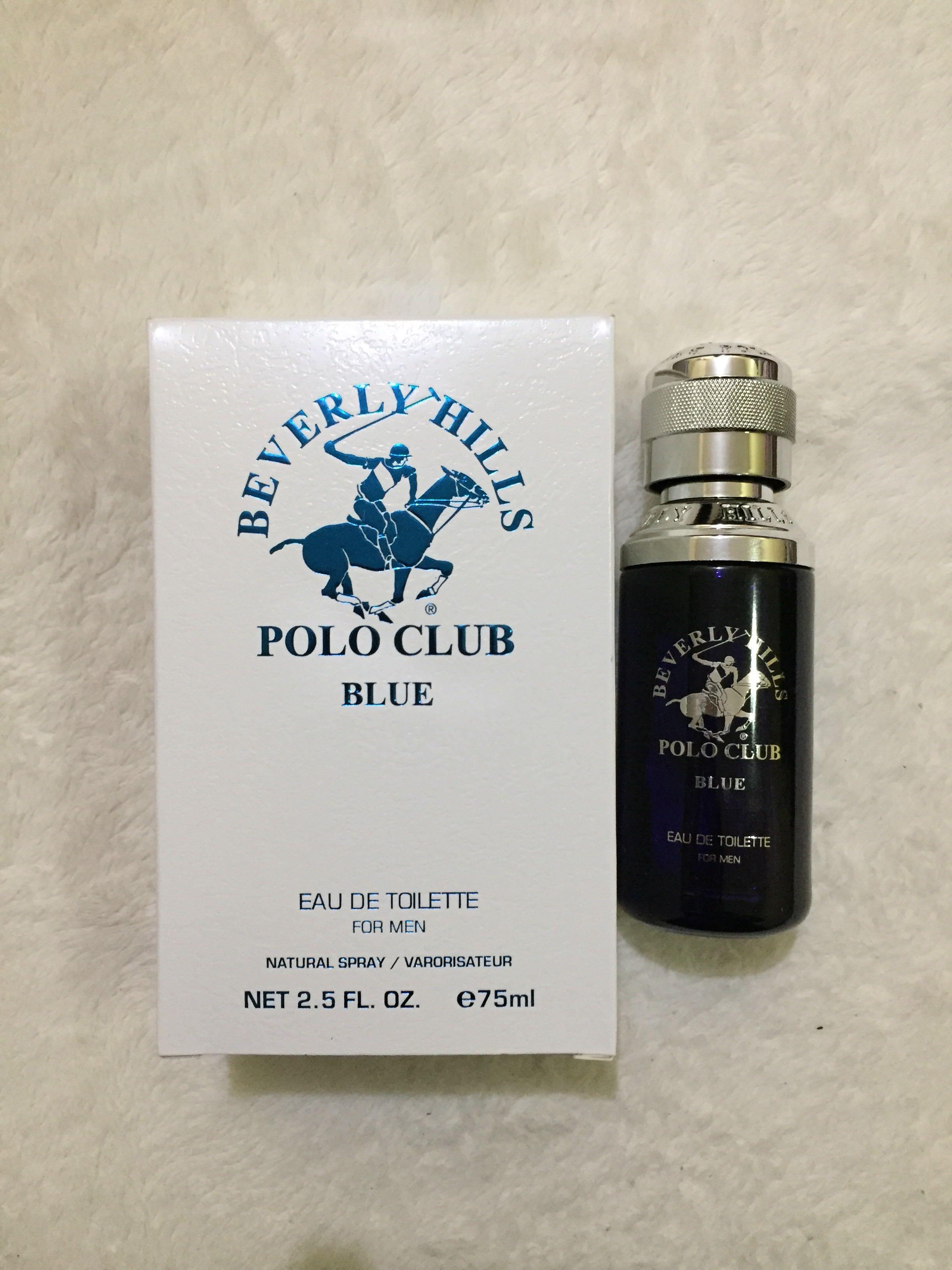 polo club blue eau de toilette