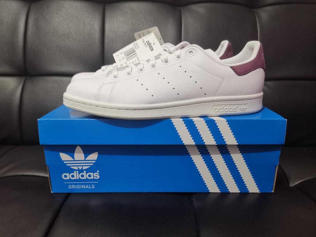adidas stan smith maroon