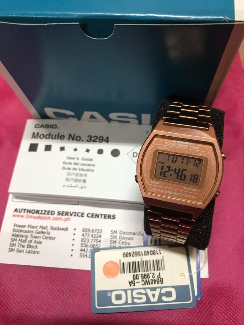 casio watch service center