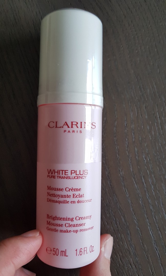 clarins brightening creamy mousse cleanser