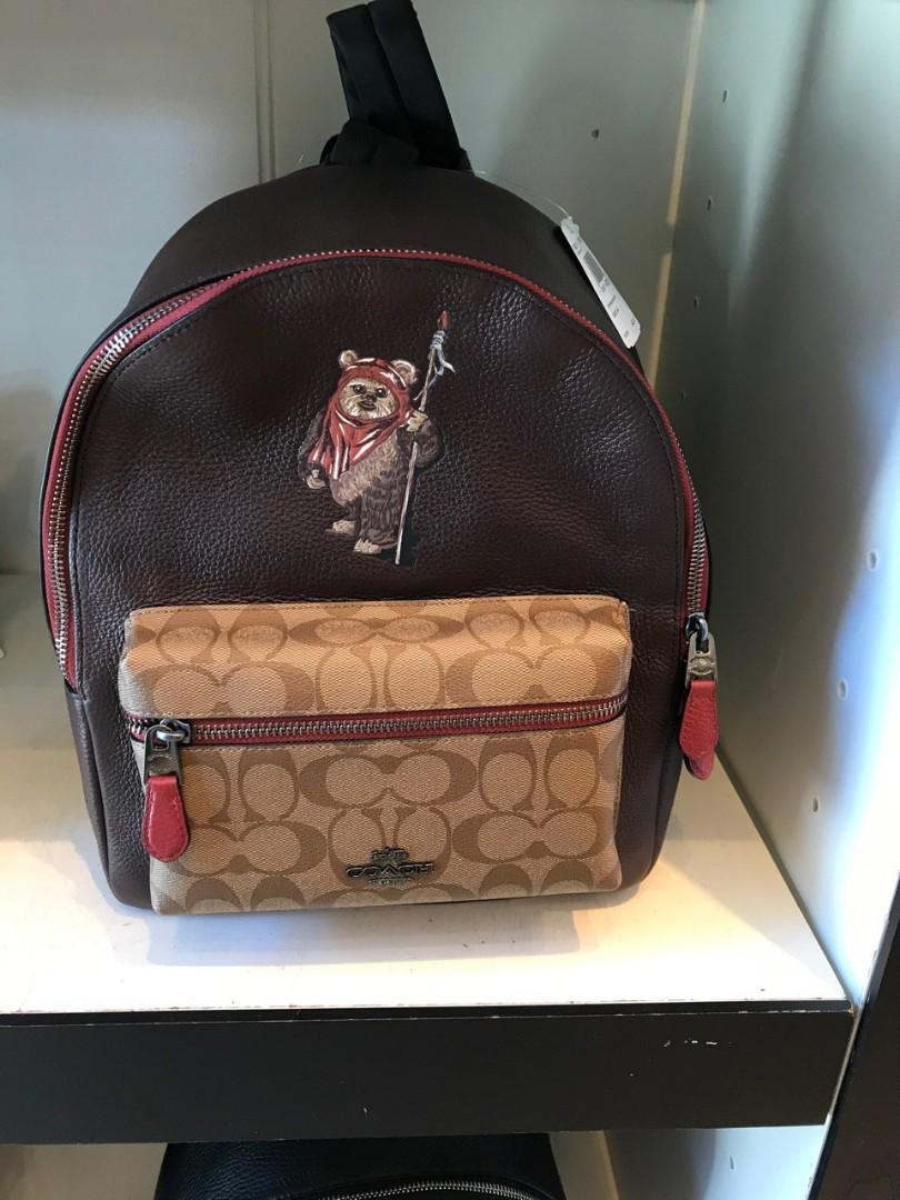 COACH STAR WARS EWOK BACKPACK