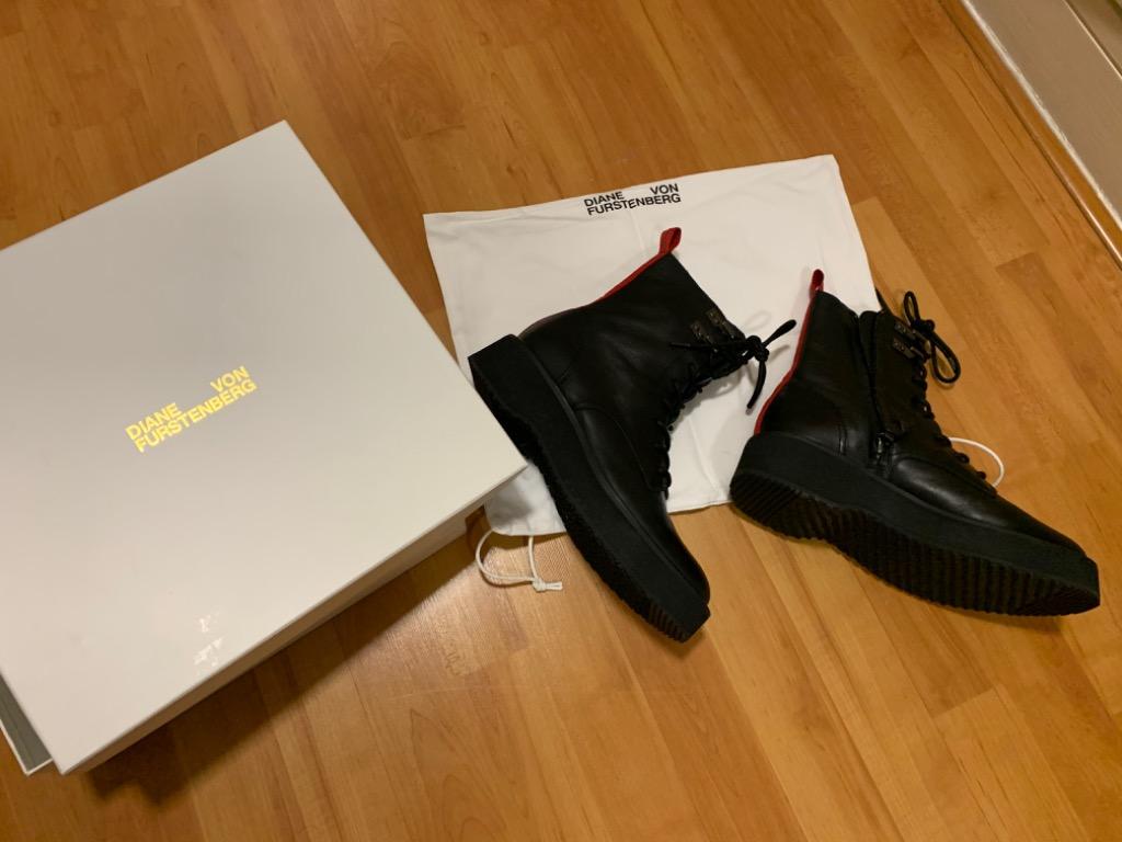 diane von furstenberg in charge boots