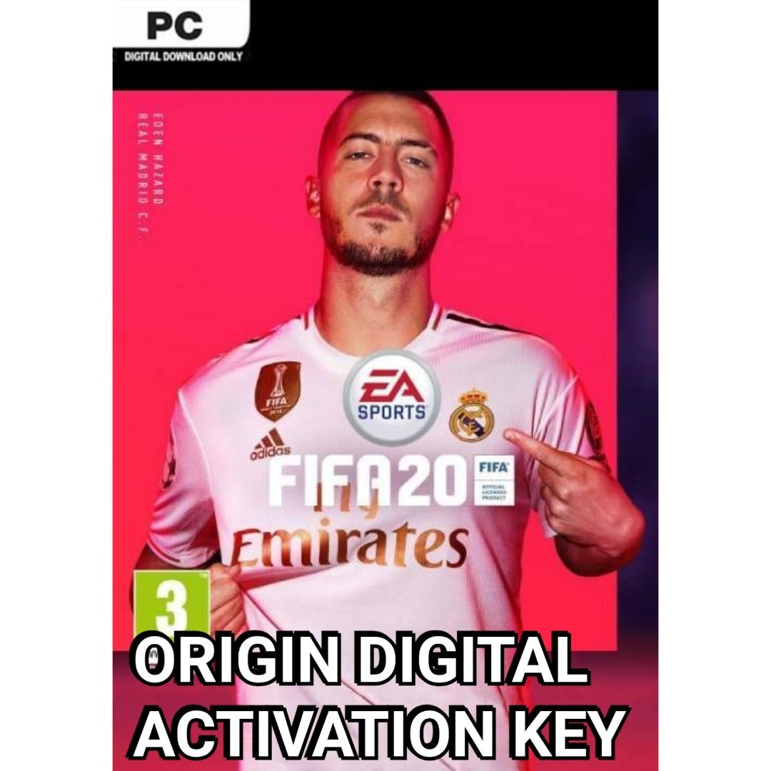 Fifa 20 Origin Digital Activation Key, Video Gaming, Video Games, Xbox On  Carousell