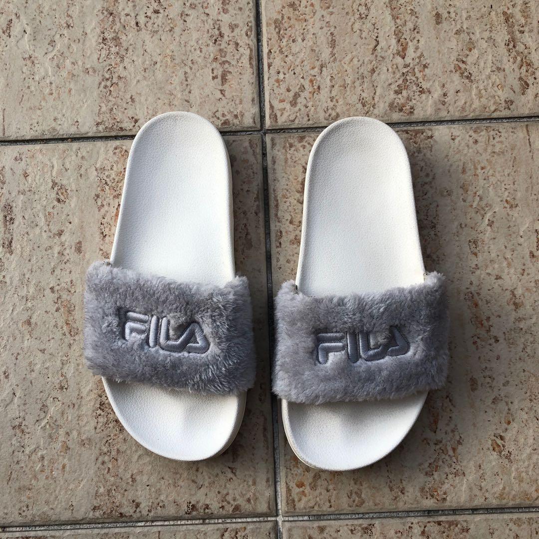 FILA Fur Slides