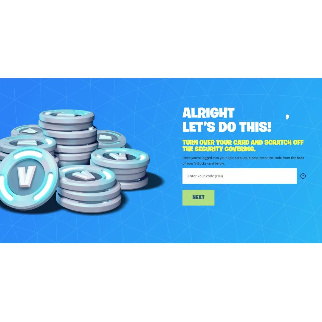 v bucks card nintendo switch