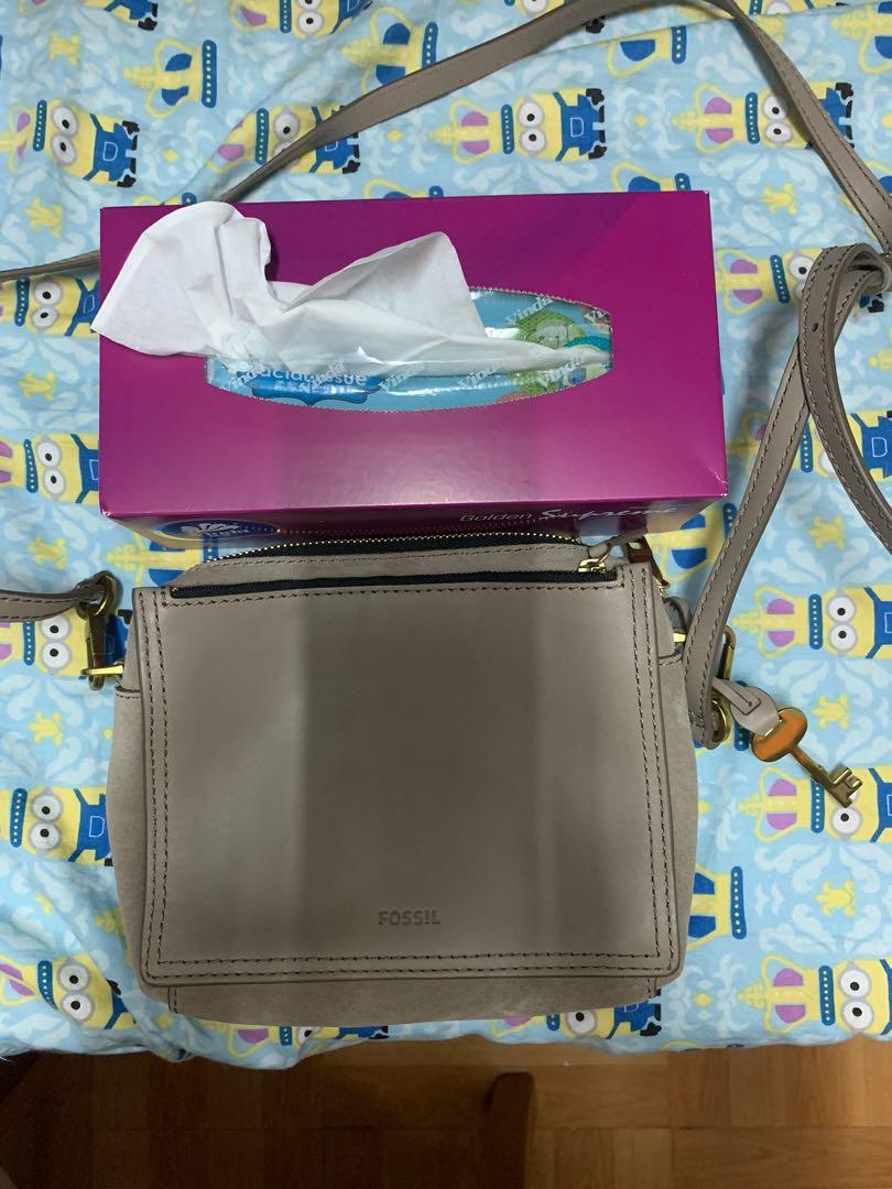 Fossil campbell sales crossbody horizon blue