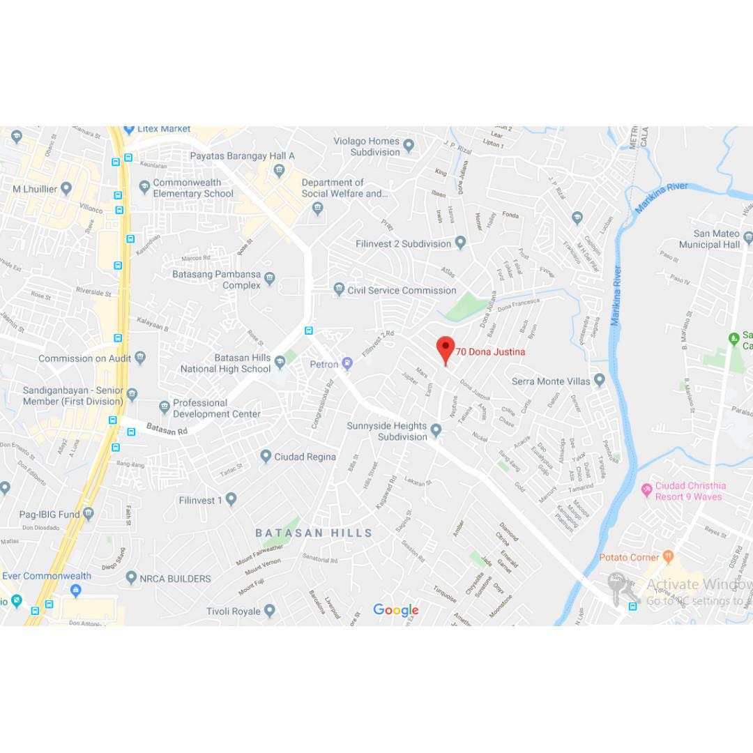 House and/or Lot for Rent at Filinvest 2, Batasan Hills, Quezon City