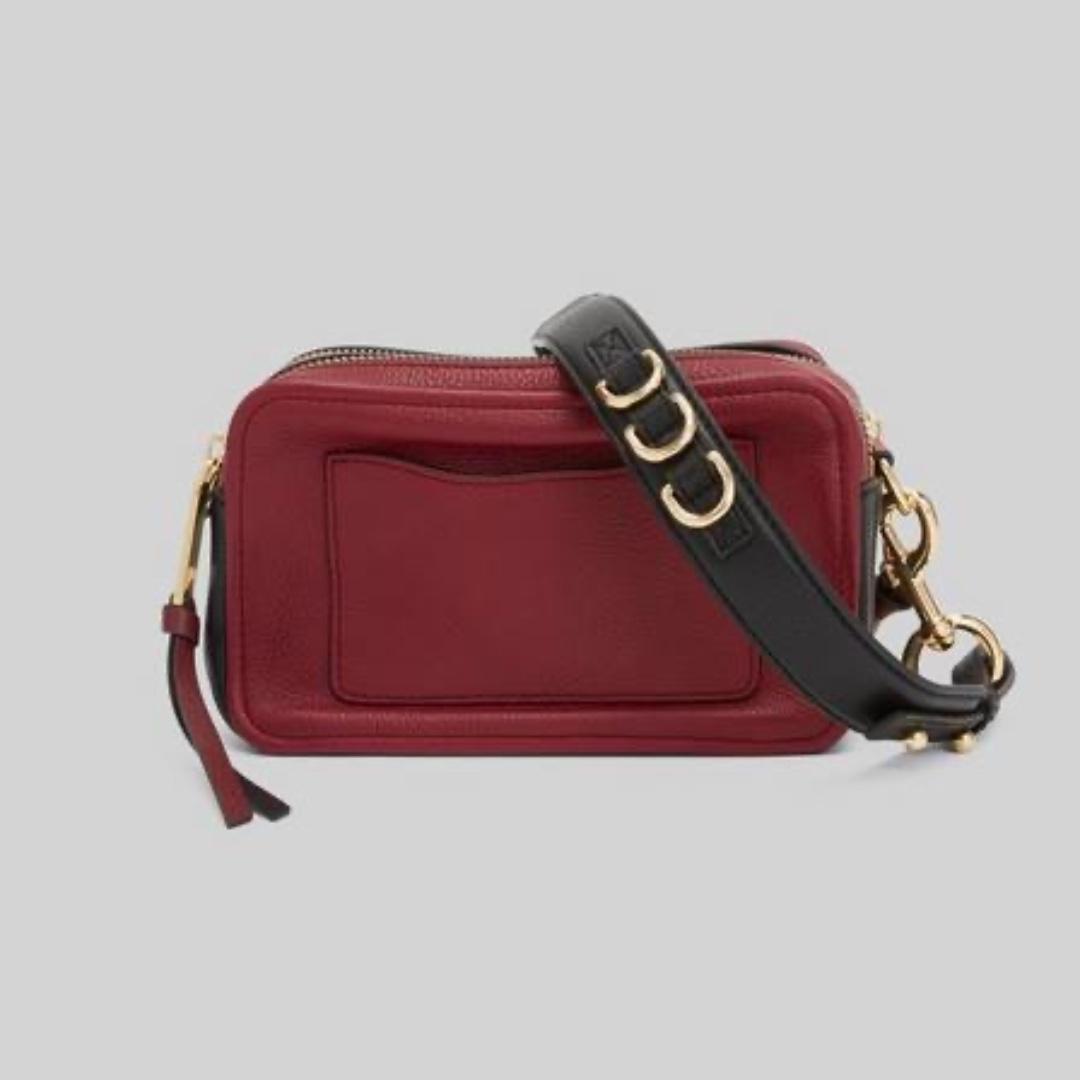 Marc jacobs 2025 softshot 21 burgundy