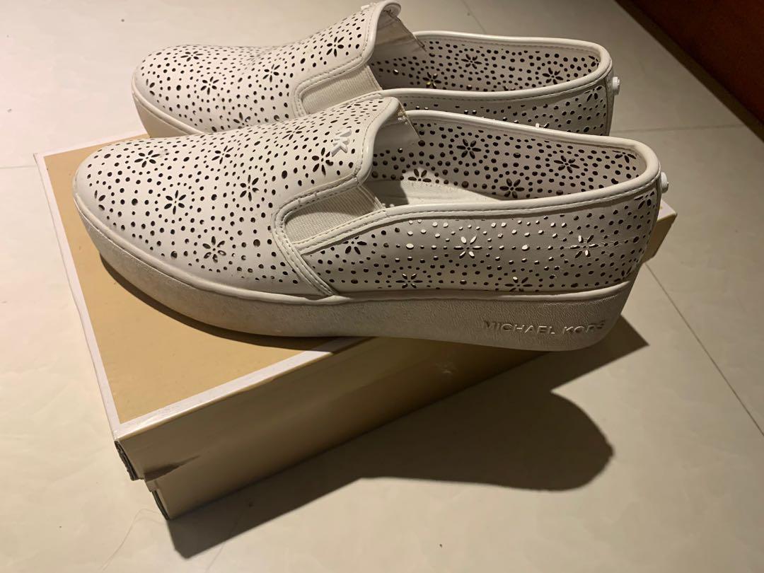 michael kors white shoes