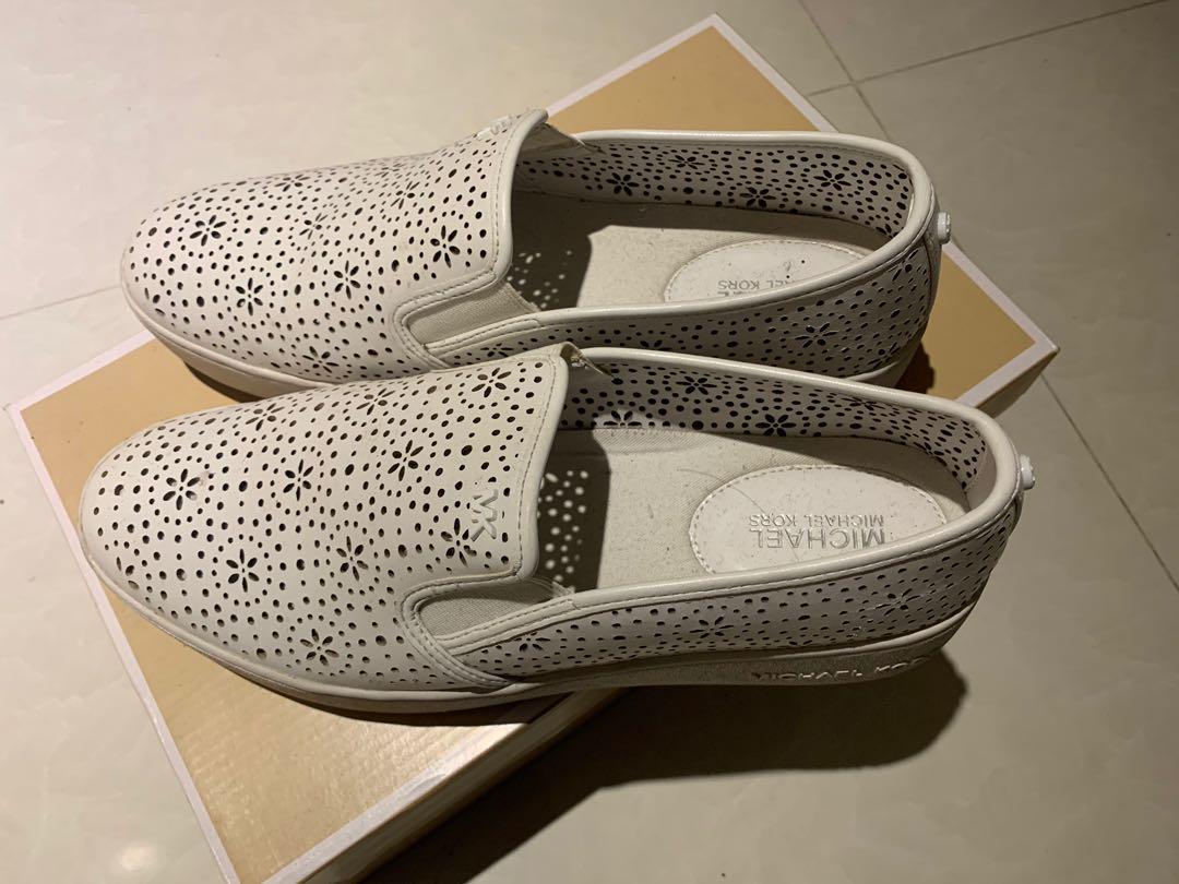 michael kors white shoes