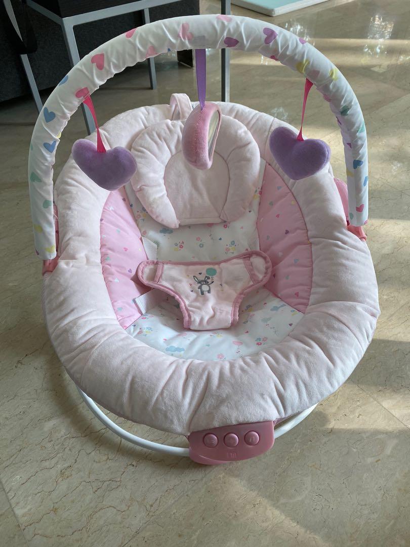 mothercare bouncer pink