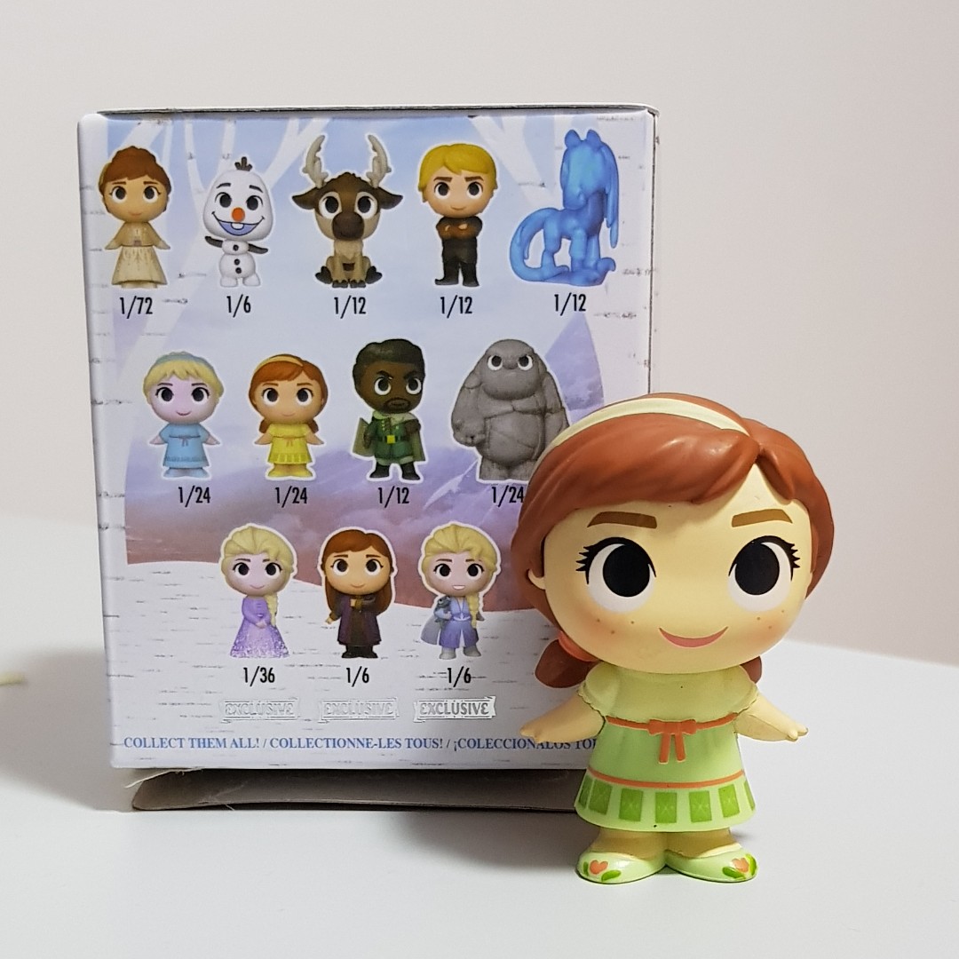 Funko Mystery Minis FROZEN Clear Anna 1/36 NEW