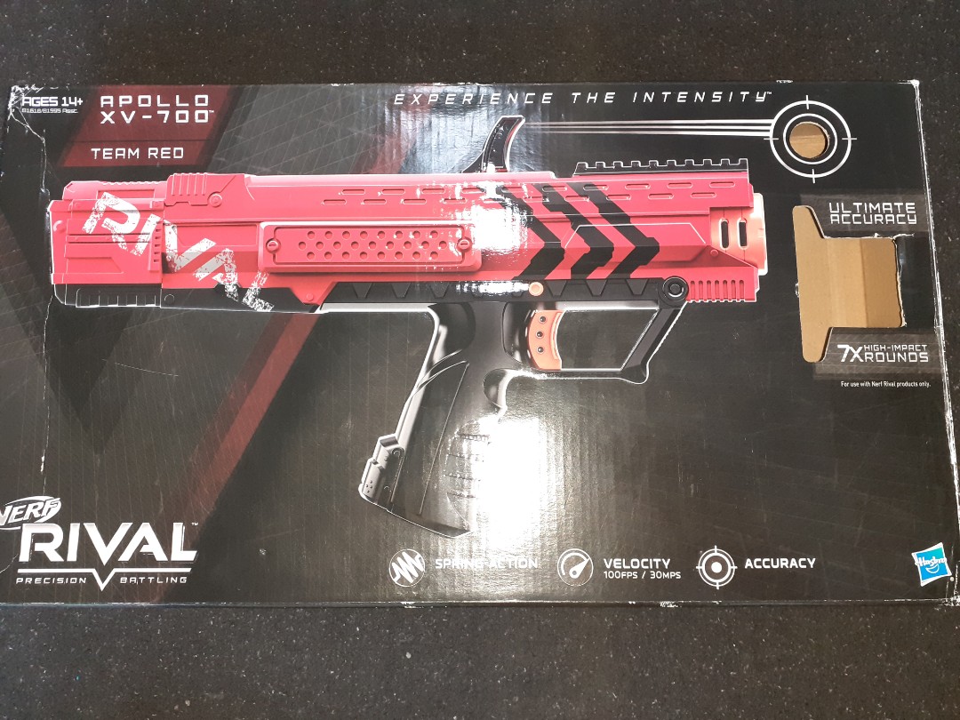 Team Red Rival Nerf Rival(Team Red), Hobbies & Toys, Toys & Games on Carousell