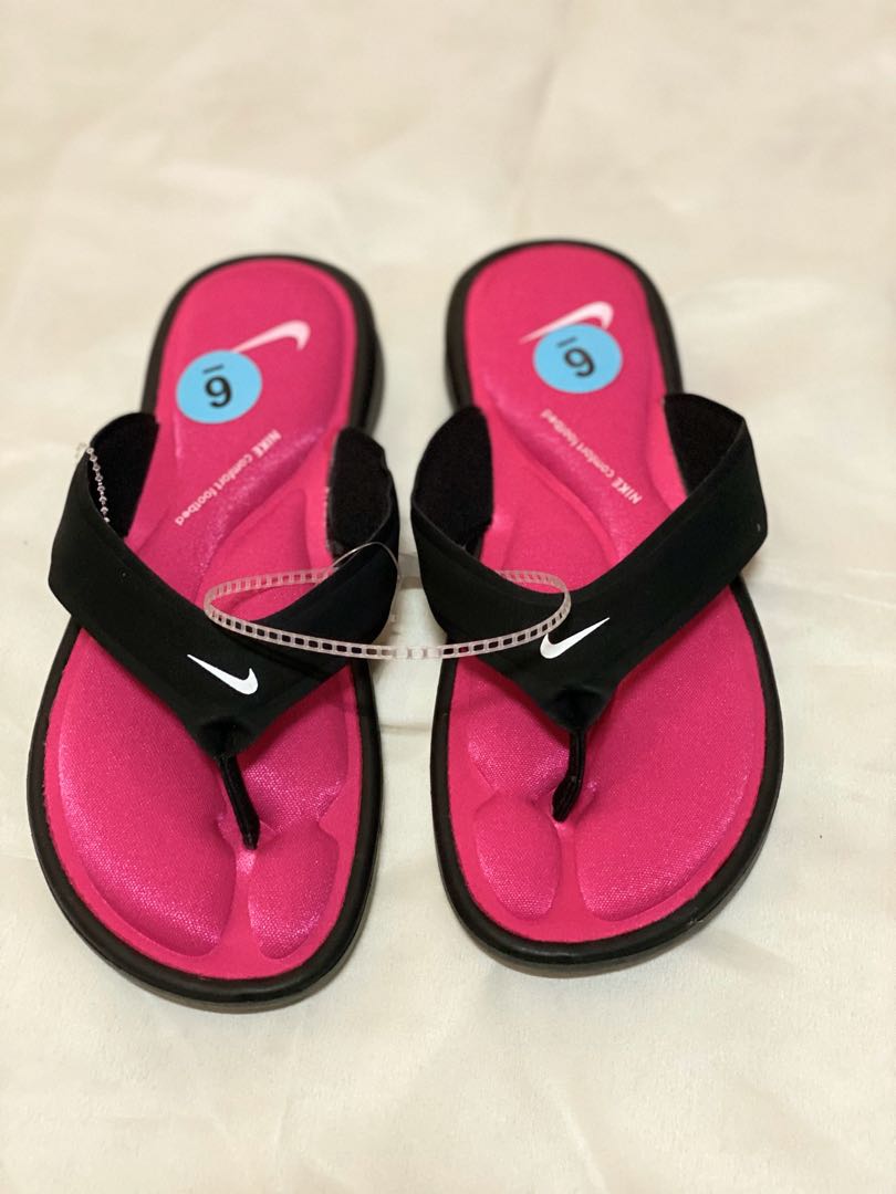 Nike Comfort Footbed Slippers On Carousell