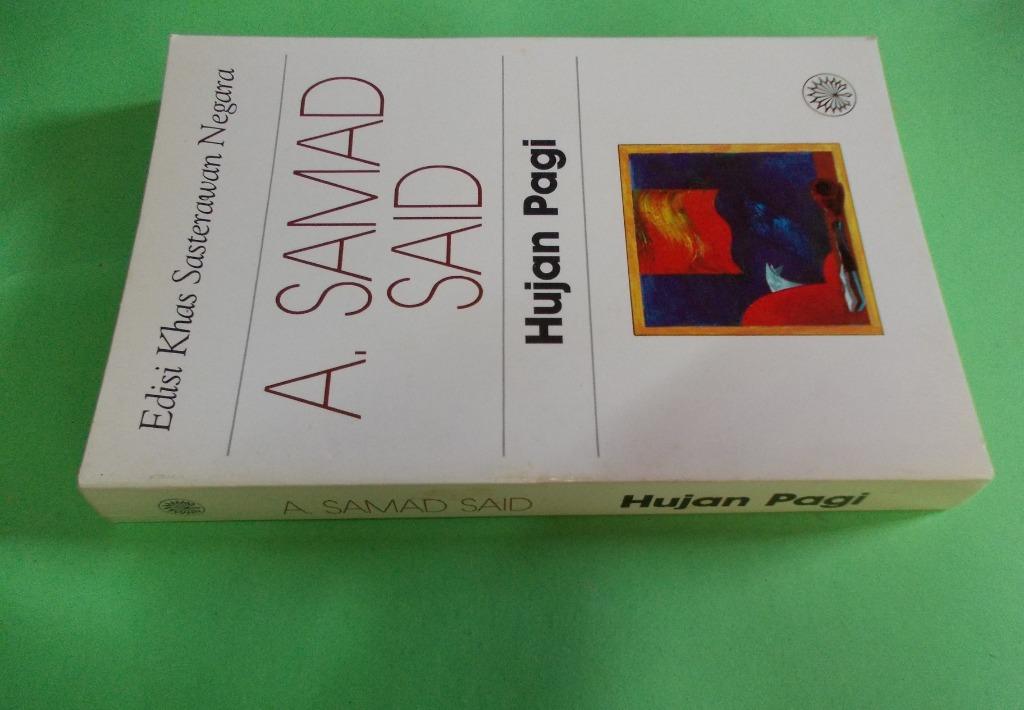 NOVEL HUJAN PAGI (EDISI KHAS SASTERAWAN NEGARA 1988) : OLEH A. SAMAD